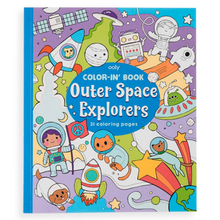 Load image into Gallery viewer, Color-in&#39; Book - Outer Space Explorers

