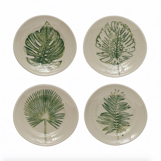 Crackled Leaf Small Plates