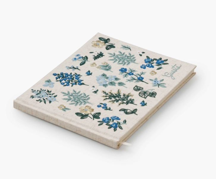 Embroidered Guest Book