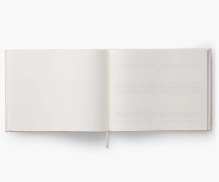 Embroidered Guest Book