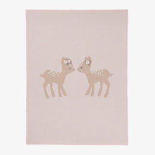 Load image into Gallery viewer, Elegant Baby Fawn Knit Baby Blanket
