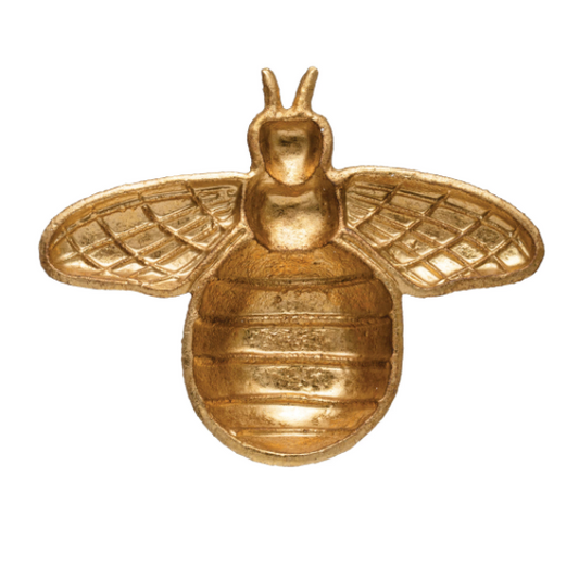 Gold Bee Decorative Dish