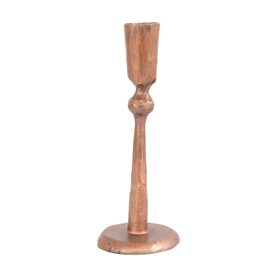 Antique Brass Hand-Forged Taper Holder