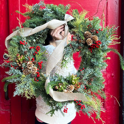 Fiori & Fern Fresh Holiday Wreaths