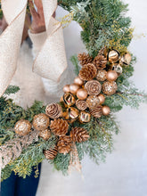 Load image into Gallery viewer, Fiori &amp; Fern Fresh Holiday Wreaths
