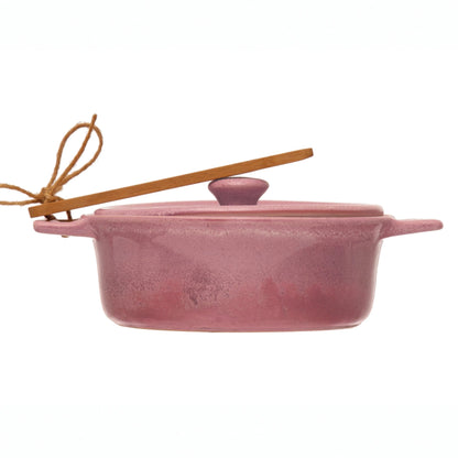 Terracotta Brie Baker and Spreader Set
