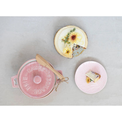 Terracotta Brie Baker and Spreader Set