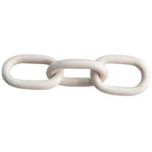 Load image into Gallery viewer, White Marble Chain Decor
