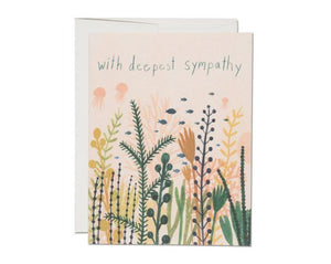 Underwater Sympathy Greeting Card