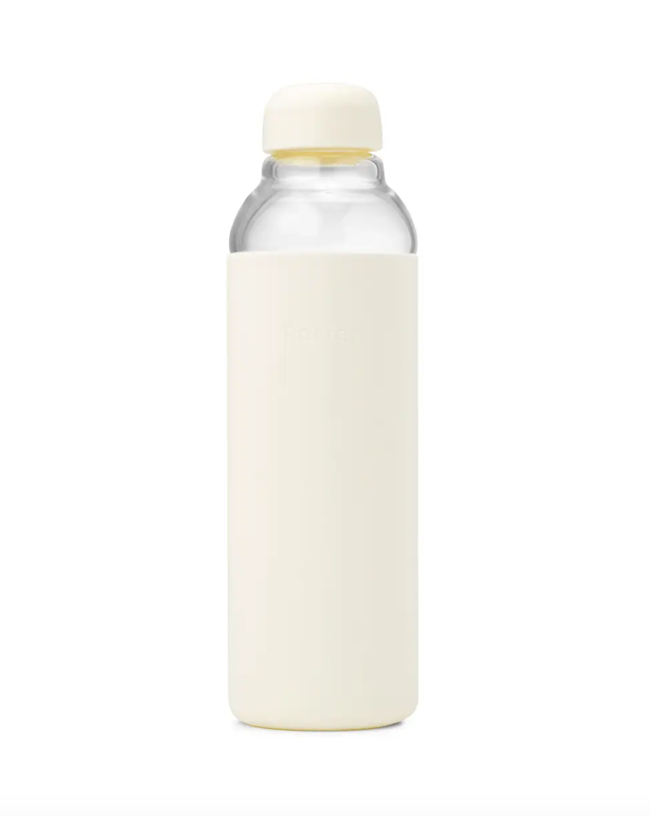 Porter Water Bottle in Cream