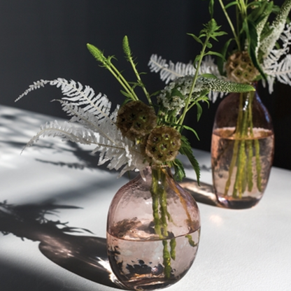 Brielle Bud Vase filled with foraged stems