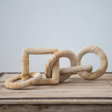 Load image into Gallery viewer, Carved Sandstone Chain Decor
