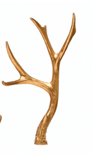 Load image into Gallery viewer, Gold Resin Antler Decor
