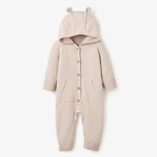 Load image into Gallery viewer, Taupe Hooded Jumpsuit

