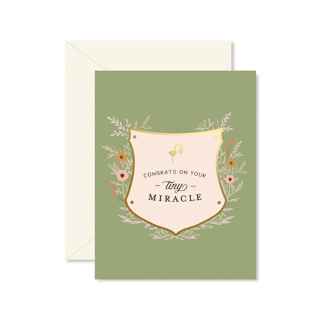 Tiny Miracle Greeting Card