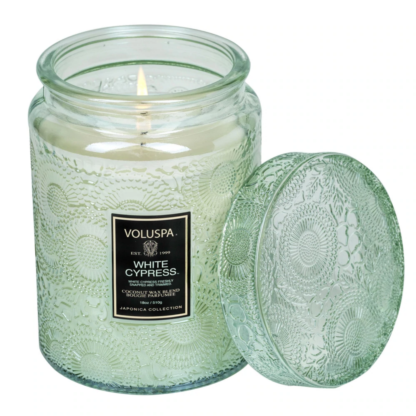Voluspa White Cypress- Large Jar