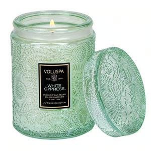 Voluspa White Cypress- Small Jar