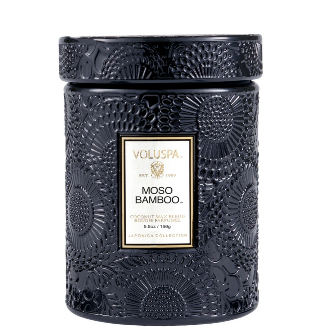 Voluspa Moso Bamboo Candle- Small Jar