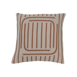 20" Clay Sands Square Woven Cotton (Reversible)