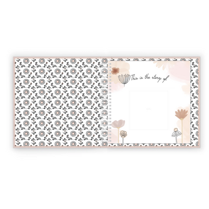Wildflower Luxury Memory Book Interior Page