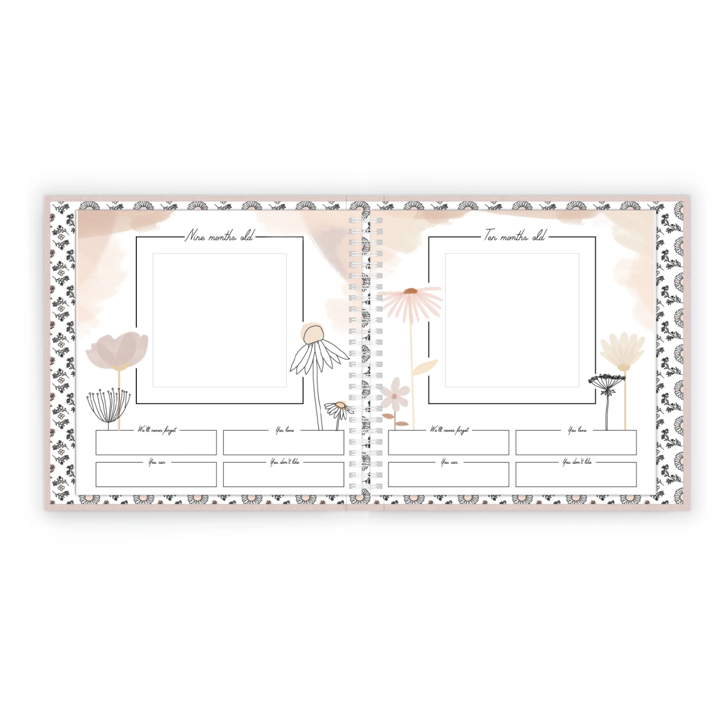 Wildflower Luxury Memory Book