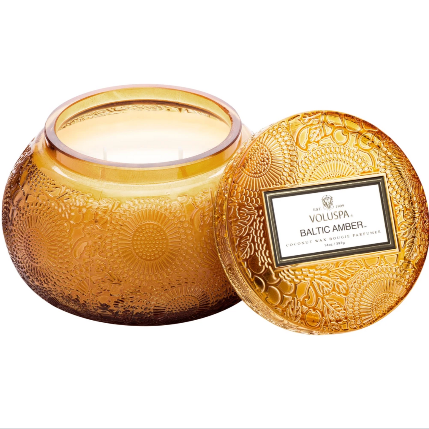 Voluspa Baltic Amber Candle Chawan Bowl