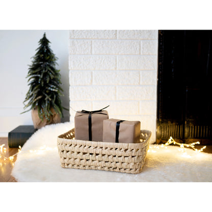 Open Weave Storage Basket