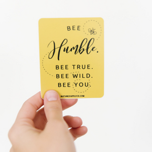 Bee Humble Sticker