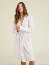 Load image into Gallery viewer, Barefoot Dreams CozyChic Lite Ribbed Robe - Faded Rose/Pearl

