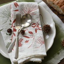 Load image into Gallery viewer, Boughs + Berries Napkins - Set of 4
