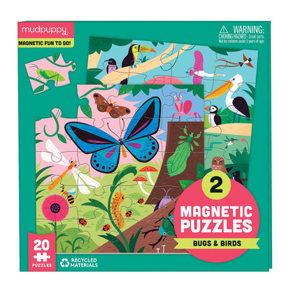 Magnetic Puzzles - Bugs & Birds