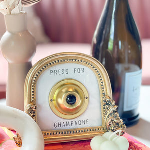 Press for Champagne Doorbells