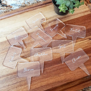 Acrylic Charcuterie Board Markers