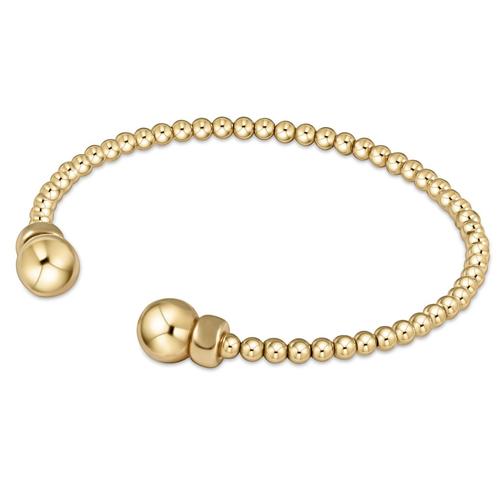 Classic Gold Bead Cuff