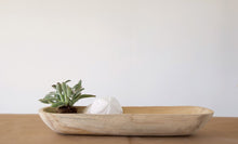 Load image into Gallery viewer, Decorative Paulownia Wood Bowl on table
