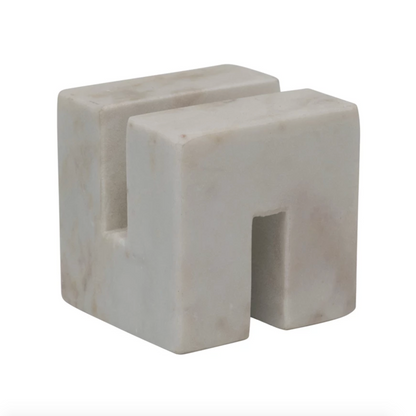 Square Marble Cookbook Stand