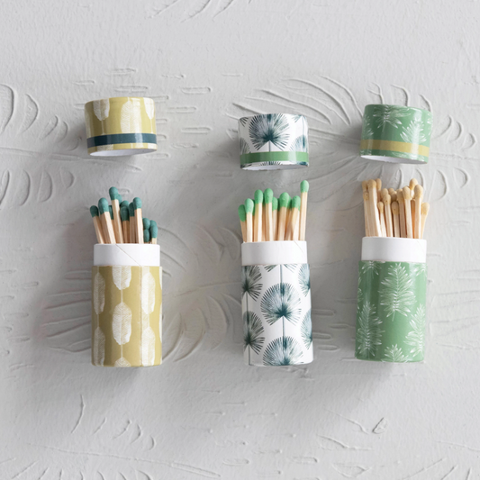 Leaf Safety Match Tube
