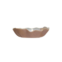 Load image into Gallery viewer, Pink &amp; Gold Fluted Dish
