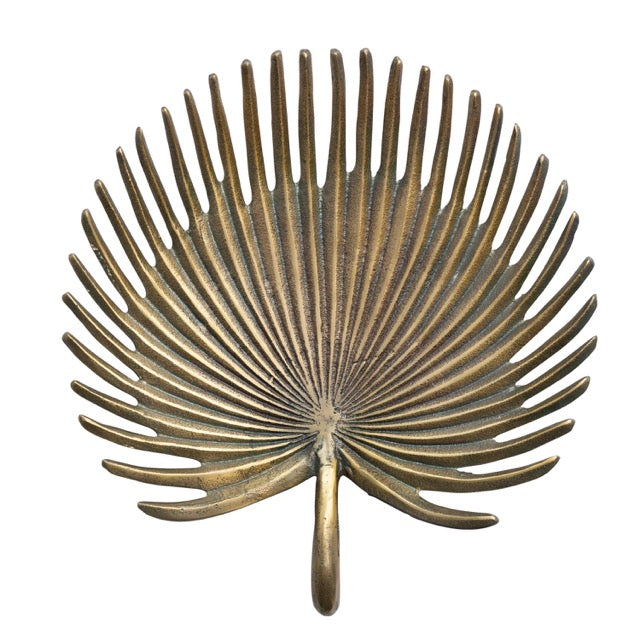 Brass Palm Frond Tray