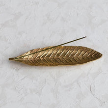 Load image into Gallery viewer, Gold Leaf Incense Holder

