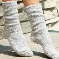 Barefoot Dreams CozyChic Heathered Socks