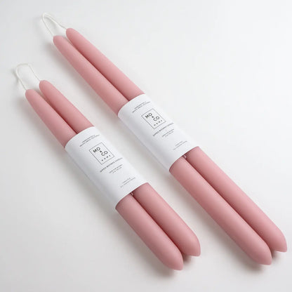 10" Beeswax Dipped Tapered Candles