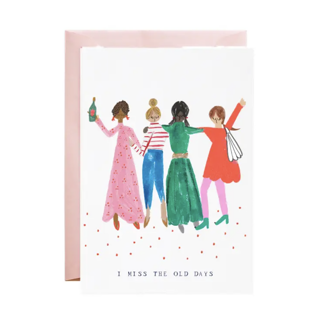 Girlfriends Where are You Greeting Card
