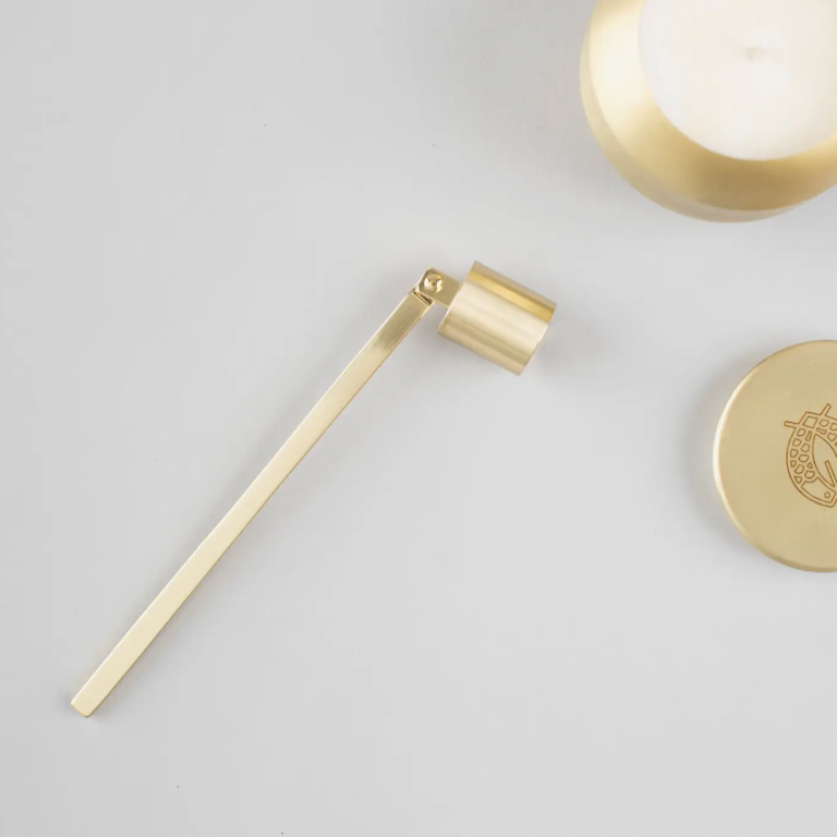 Brushed Gold Candle Snuffer