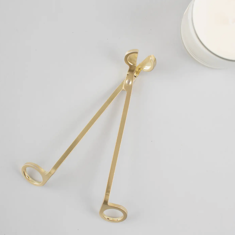 Wick Trimmers in Brushed Gold