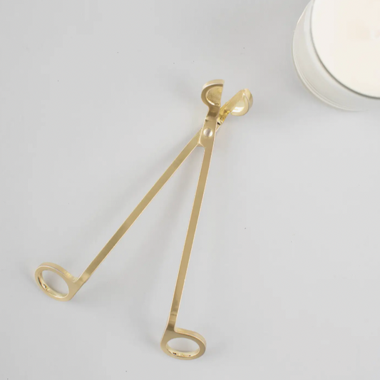 Wick Trimmers in Brushed Gold