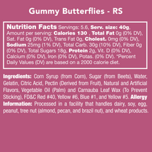 Load image into Gallery viewer, Gummy Butterflies Candy Club Nutrition
