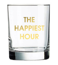 Load image into Gallery viewer, The Happiest Hour Rocks Glass
