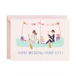 Paddle to Bliss Greeting Card