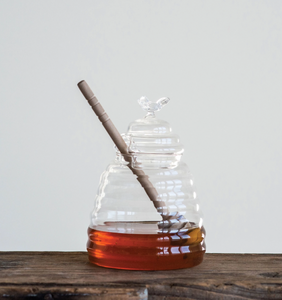 Honey Jar with Dipper